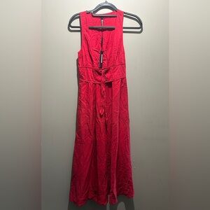 Plenty by Stacy Reese Sleeveless Red Maxi/midi Dress size 0
